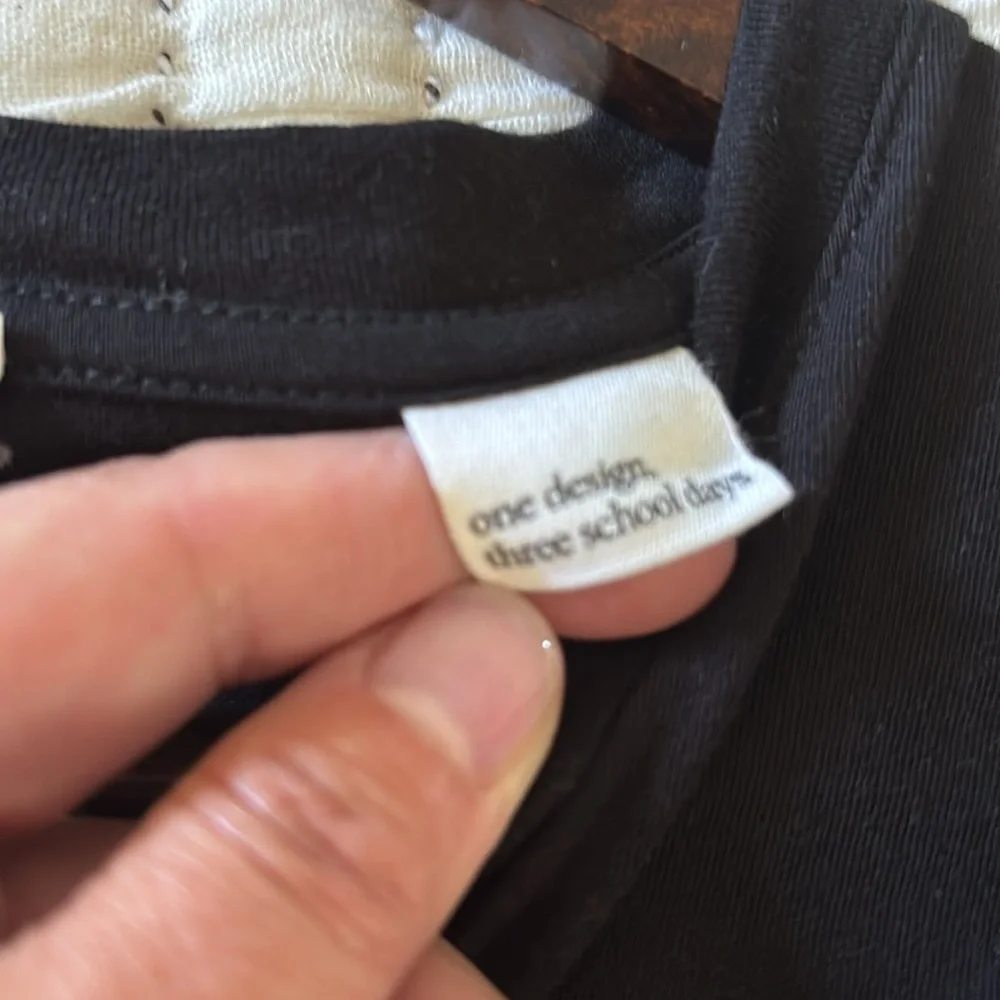 MARCELLA black key hole T-shirt dress - Picture 4 of 4